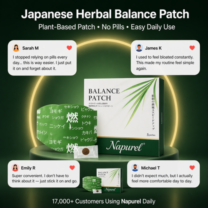 Napurel Japanese Herbal Balance Patch™