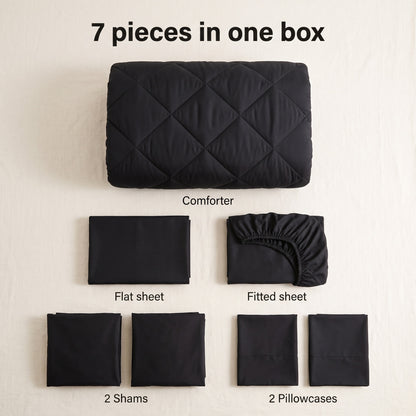 Napurel 7-Piece Bed in a Bag